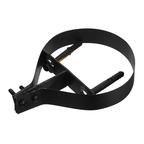 Cabilock Kaminrohr Halterung Schwarz Verstellbare Rohrschelle für Ofen Kamin Installieren Stabil Elegant für Heizöfen und Feuerstellen von Cabilock
