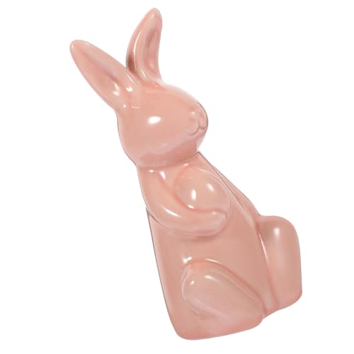 Cabilock Kaninchen-Verzierung hasenfiguren tooniesfiguren frühlingsdekoration Easter Egg Dinosaurier- Kostümzubehör für Hasen Heu keramikhandwerk Osterfigur aus Keramik Rosa Cabilock Kaninchen-Verzierung hasenfiguren tooniesfiguren frühlingsdekoration Easter Egg Dinosaurier- Kostümzubehör für Hasen Heu keramikhandwerk Osterfigur aus Keramik Rosa von Cabilock
