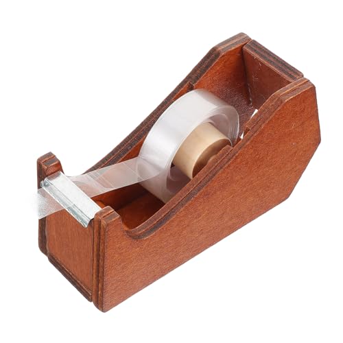 Cabilock Klebebandspender Nachfüllen Büro Usb Verpackung Schreibtisch Bandhalter Werkzeuge Zum Schneiden Von Bändern Klebebandspender Für Das Amt Tragbarer Klebebandspender Holz von Cabilock
