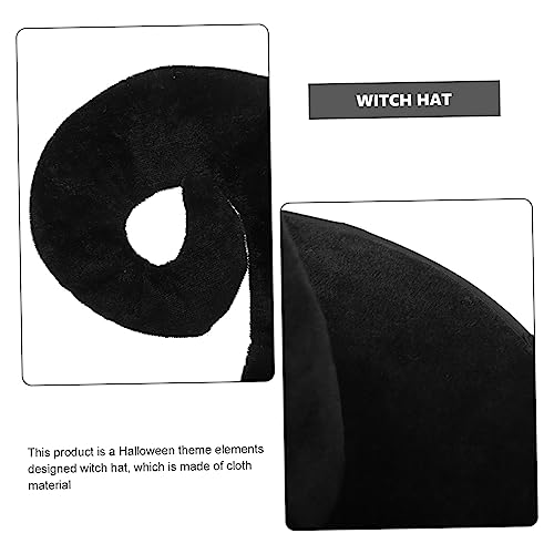 Cabilock Komfortabler Halloween Hexenhut Cosplay Requisite Schwarz Eleganter Partyhut für Damen und Herren Halloweenkostüme Dekoration und Fotorequisite Cabilock Komfortabler Halloween Hexenhut Cosplay Requisite Schwarz Eleganter Partyhut für Damen und Herren Halloweenkostüme Dekoration und Fotorequisite von Cabilock