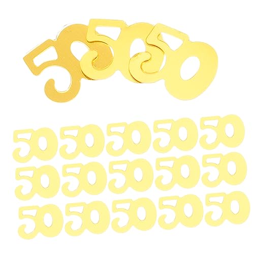Cabilock Konfetti Für Party Goldene Jubiläumskonfetti Tischdekoration Für Geburtstagsfeiern Und Jubiläen Perfekte Party Supplies Für Festliche Anlässe Cabilock Konfetti Für Party Goldene Jubiläumskonfetti Tischdekoration Für Geburtstagsfeiern Und Jubiläen Perfekte Party Supplies Für Festliche Anlässe von Cabilock