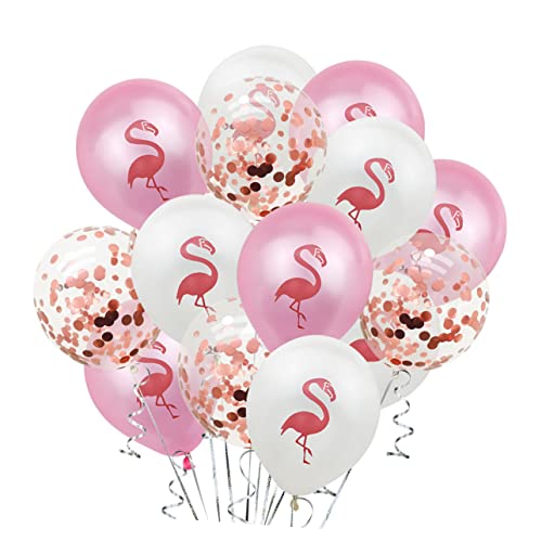Cabilock Konfetti Und Latexballons Set Hawaii Thema Mit Flamingo Für Geburtstagsfeiern Sommer Dekoration Pink Mit Druck Roségold Konfetti Cabilock Konfetti Und Latexballons Set Hawaii Thema Mit Flamingo Für Geburtstagsfeiern Sommer Dekoration Pink Mit Druck Roségold Konfetti von Cabilock