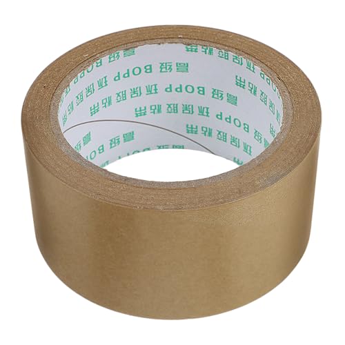 Cabilock Kraftpapier Klebeband Selbstklebendes Beschreibbares Paketband für Nahtloses Verpacken Boxversiegelung Bilderrahmen Hochwertiges Reißfestes Klebeband aus Umweltfreundlichem Papier von Cabilock