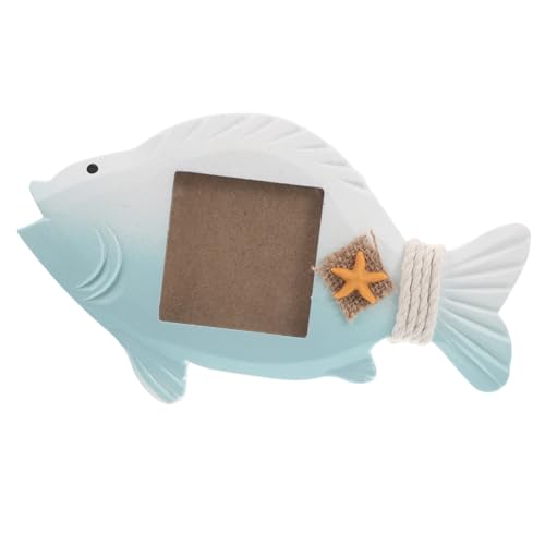 Cabilock Kreativer Fisch-Fotorahmen Bilderrahmen Angeln Untersetzer für Fußpolster Logo-Fotorahmen kleine bilderrahmen holz bilderrahmen Strandrahmen mediterrane Dekoration Harz Sky-blue Cabilock Kreativer Fisch-Fotorahmen Bilderrahmen Angeln Untersetzer für Fußpolster Logo-Fotorahmen kleine bilderrahmen holz bilderrahmen Strandrahmen mediterrane Dekoration Harz Sky-blue von Cabilock