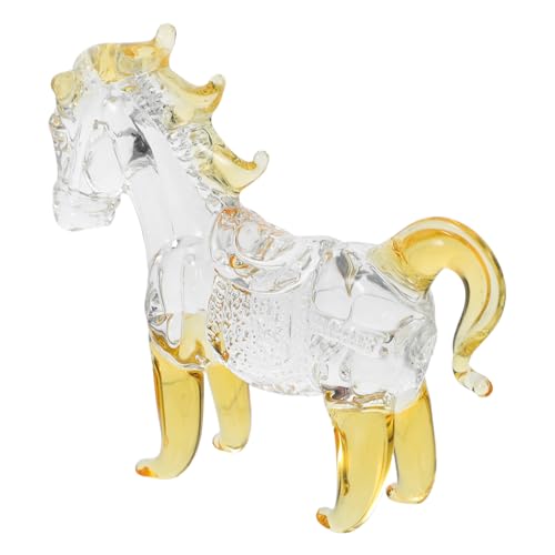 Cabilock Kristall Pferdefigur Tischdeko Stilvolle Dekorative Pferdeskulptur Kunstvolles Wohnaccessoire Platzsparendes Design für Weihnachten und Chinesische Gedenkanlässe Cabilock Kristall Pferdefigur Tischdeko Stilvolle Dekorative Pferdeskulptur Kunstvolles Wohnaccessoire Platzsparendes Design für Weihnachten und Chinesische Gedenkanlässe von Cabilock