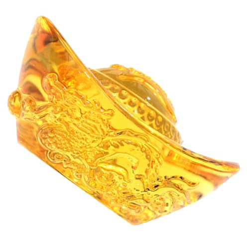 Cabilock Kristallklarer Dragon Design Yuan Bao Ingotschmuck Kompakte Feng Shui Dekoration für Zuhause Desktop Ornament Glatte Oberfläche Leicht und Gestaltet Cabilock Kristallklarer Dragon Design Yuan Bao Ingotschmuck Kompakte Feng Shui Dekoration für Zuhause Desktop Ornament Glatte Oberfläche Leicht und Gestaltet von Cabilock