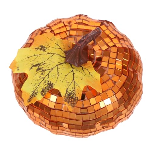 Cabilock Künstliche Disco Deko Glasperlen Kürbis Spiegel Effekt Herbst Dekoration für Halloween Thanksgiving Tisch Schmuck Kunstvolles Party Ornament für Zuhause Cabilock Künstliche Disco Deko Glasperlen Kürbis Spiegel Effekt Herbst Dekoration für Halloween Thanksgiving Tisch Schmuck Kunstvolles Party Ornament für Zuhause von Cabilock