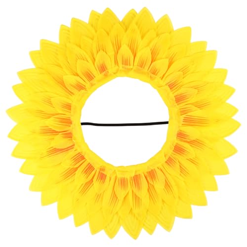 Cabilock Lustige Sonnenblumen Kopfbedeckung mit Elastischem Band Sonnenblumen Gesichtsschutz für Erwachsene Partyhut und Sportspiel Requisite Accessoire für Kindergarten und Cabilock Lustige Sonnenblumen Kopfbedeckung mit Elastischem Band Sonnenblumen Gesichtsschutz für Erwachsene Partyhut und Sportspiel Requisite Accessoire für Kindergarten und von Cabilock