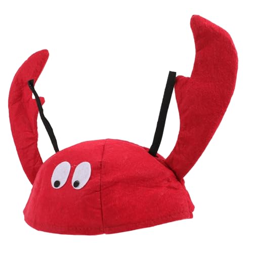 Cabilock Lustiger Lobster Hut aus Weichem Flanell Karneval Kostüm Kopfteil Unisex Verkleidungshut für Erwachsene und Auffälliges Tiermotiv für Fasching und Cosplay Cabilock Lustiger Lobster Hut aus Weichem Flanell Karneval Kostüm Kopfteil Unisex Verkleidungshut für Erwachsene und Auffälliges Tiermotiv für Fasching und Cosplay von Cabilock