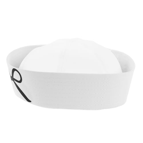 Cabilock Matrosenmütze mit Schleife für Damen und Herren Kostümaccessoires für Karneval Mottopartys und Cosplay Eleganter Partyhut aus Hochwertigem Material von Cabilock