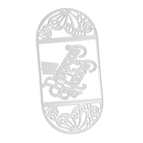 Cabilock Metall Stanzschablone Zuckerbox Schneideform DIY Scrapbooking Basteln Kartei Prägeschablone Langlebig Vielseitig für Papierkunst und Kartengestaltung von Cabilock