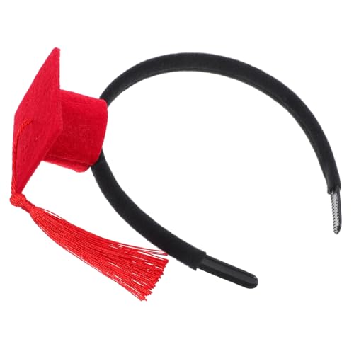 Cabilock Mini Doktorhut Stirnband Abschlussfeier Dekoration Mini Abschlusshut Haarband Kopfbedeckung Für Die Abschlusssaison Zubehör Für Die Abschlussfeier Haarreifenstoff Zum Thema Cabilock Mini Doktorhut Stirnband Abschlussfeier Dekoration Mini Abschlusshut Haarband Kopfbedeckung Für Die Abschlusssaison Zubehör Für Die Abschlussfeier Haarreifenstoff Zum Thema von Cabilock
