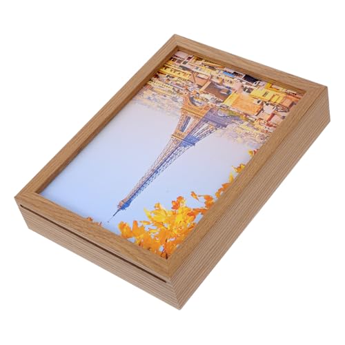 Cabilock Mini Holz Bilderrahmen mit Verstecktem Fach Kreative Aufbewahrungsbox aus Holz Sicherer Safe für Schmuck Münzen und Kleine Erinnerungsstücke Kompakt und Dekorativ für Zuhause und Cabilock Mini Holz Bilderrahmen mit Verstecktem Fach Kreative Aufbewahrungsbox aus Holz Sicherer Safe für Schmuck Münzen und Kleine Erinnerungsstücke Kompakt und Dekorativ für Zuhause und von Cabilock