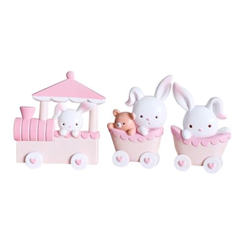 Cabilock Mini Kaninchen Zug Tortendeko Liebevolles Kuchenornament für Geburtstag Shower Frühlings Themenfeiern Detailreiche Hasenfigur als Niedliche Tischdekoration Cabilock Mini Kaninchen Zug Tortendeko Liebevolles Kuchenornament für Geburtstag Shower Frühlings Themenfeiern Detailreiche Hasenfigur als Niedliche Tischdekoration von Cabilock