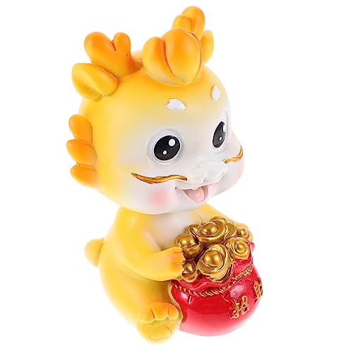 Cabilock Miniatur Drache Figurine Gelber Drachen Cupcake Topper für Kindergeburtstag Resin Garten Dekoration Lustige Miniatur Deko für Kuchen und Schreibtisch Cabilock Miniatur Drache Figurine Gelber Drachen Cupcake Topper für Kindergeburtstag Resin Garten Dekoration Lustige Miniatur Deko für Kuchen und Schreibtisch von Cabilock