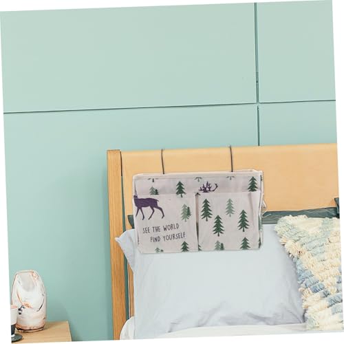 Cabilock Nachttisch-Hängekorb Organizer zum Aufhängen am Bett Hängekörbe für den Nachttisch Regalorganisator für Etagenbetten Aufbewahrungstasche zum Aufhängen an der Wand Weiß Cabilock Nachttisch-Hängekorb Organizer zum Aufhängen am Bett Hängekörbe für den Nachttisch Regalorganisator für Etagenbetten Aufbewahrungstasche zum Aufhängen an der Wand Weiß von Cabilock