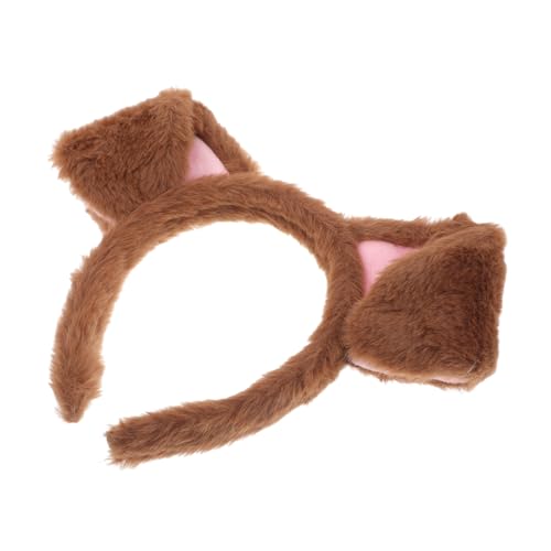 Cabilock Niedliches Hundeohren Stirnband Cartoon Welpen Design Leichtes Haarreif für Damen Mädchen Cosplay Kostüm Party Halloween Verkleidung Accessoire von Cabilock
