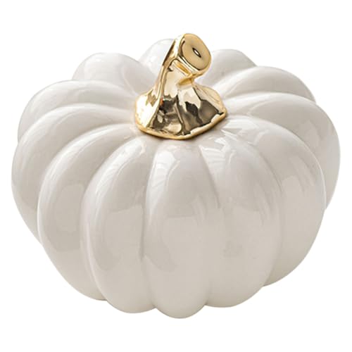 Cabilock Nordischer Keramikkürbis Halloween Figuren tischdeko Autumn Decor Kürbisse ernten Mini für Halloween kürbis Herbst Dekoration Halloween Wohnkultur Halloween-Tischverzierung Weiß Cabilock Nordischer Keramikkürbis Halloween Figuren tischdeko Autumn Decor Kürbisse ernten Mini für Halloween kürbis Herbst Dekoration Halloween Wohnkultur Halloween-Tischverzierung Weiß von Cabilock