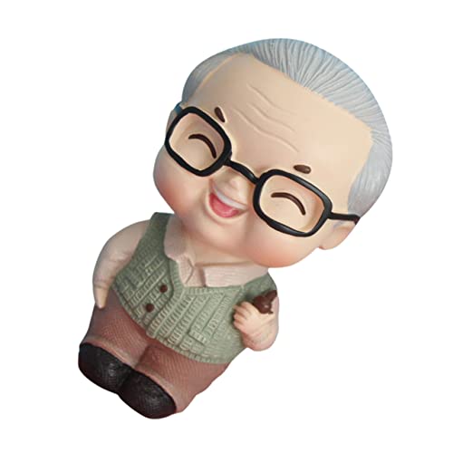 Cabilock Oma und Opa Figuren aus Resin Lustige Kuchendekoration für Geburtstagsfeiern Leichte und Praktische Cake Toppers für Festliche Anlässe und Heimdekoration Cabilock Oma und Opa Figuren aus Resin Lustige Kuchendekoration für Geburtstagsfeiern Leichte und Praktische Cake Toppers für Festliche Anlässe und Heimdekoration von Cabilock