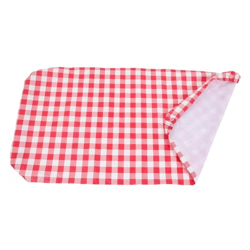 Cabilock Outdoor Tischdecken mit Elastischem Band Elastische Kariert PVC Flanell Tischdecke für Gartentische für Picknick und Freizeitaktivitäten von Cabilock