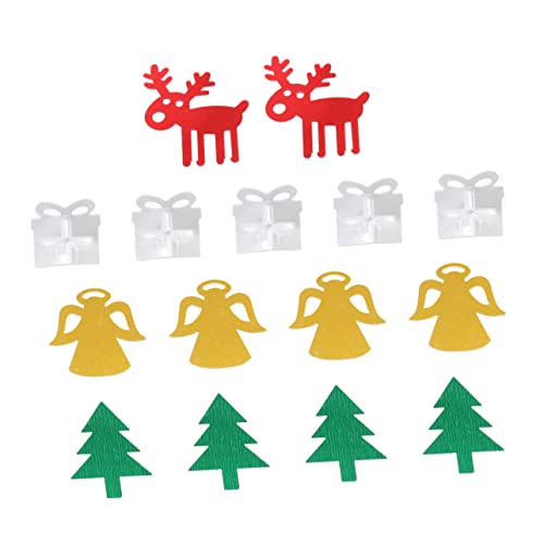 Cabilock Pack Weihnachtskonfetti Tischdekoration Weihnachtsbaumornamente Gemischter für Festliche Feiern und Weihnachtliche Tischgestaltung Cabilock Pack Weihnachtskonfetti Tischdekoration Weihnachtsbaumornamente Gemischter für Festliche Feiern und Weihnachtliche Tischgestaltung von Cabilock