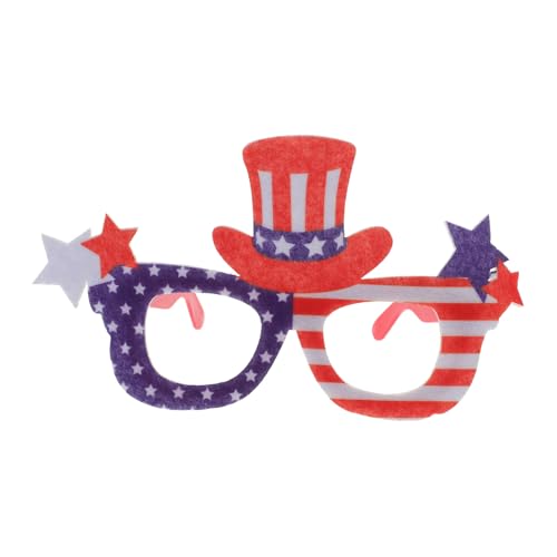 Cabilock Patriotische Partybrille für Unabhängigkeitstag Cartoon Leicht und Bequem Foto Requisite für Erwachsene für Feiern und Festlichkeiten Cabilock Patriotische Partybrille für Unabhängigkeitstag Cartoon Leicht und Bequem Foto Requisite für Erwachsene für Feiern und Festlichkeiten von Cabilock