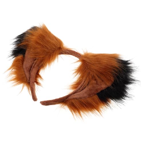 Cabilock Plüsch Fuchsohren Stirnband Elastisches Haarband Kawaii Haaraccessoire Flauschiges Tierohren Headwear Für Frauen Mädchen Cosplay Halloween Party Cabilock Plüsch Fuchsohren Stirnband Elastisches Haarband Kawaii Haaraccessoire Flauschiges Tierohren Headwear Für Frauen Mädchen Cosplay Halloween Party von Cabilock