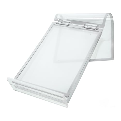 Cabilock Präsentationsständer aus Acryl Menüschildhalter doppelt Anzeige klare Bildhalter Staffelei Desktop-Menü-Aufbewahrungsregal Schildhalter mit Sockel PVC Transparent Cabilock Präsentationsständer aus Acryl Menüschildhalter doppelt Anzeige klare Bildhalter Staffelei Desktop-Menü-Aufbewahrungsregal Schildhalter mit Sockel PVC Transparent von Cabilock