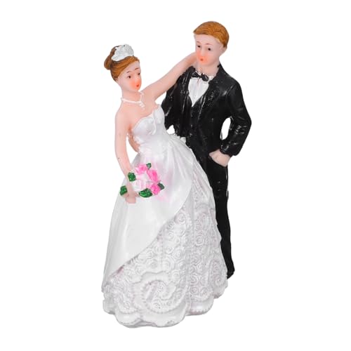 Cabilock Resin Hochzeitsfigur Brautpaar Hochzeitstortenaufsatz Vielseitige Dekoration für Brautdusche Auto und Langlebige Skulptur Einfache Montage Tischdekoration Cabilock Resin Hochzeitsfigur Brautpaar Hochzeitstortenaufsatz Vielseitige Dekoration für Brautdusche Auto und Langlebige Skulptur Einfache Montage Tischdekoration von Cabilock