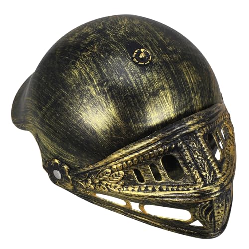 Cabilock Römischer Soldaten Helm Kostüm Kopfstück Leicht Atmungsaktiv für Erwachsene Cosplay Zubehör Mittelalter Ritter Kostüm Zubehör für Halloween Karneval Party Cabilock Römischer Soldaten Helm Kostüm Kopfstück Leicht Atmungsaktiv für Erwachsene Cosplay Zubehör Mittelalter Ritter Kostüm Zubehör für Halloween Karneval Party von Cabilock