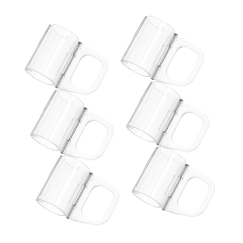 Cabilock 6 Stück Faltvorhanghaken Griff Rollladengriff Klemme Jalousien Ohne Bohren Griffe Befestigung Für Innenvolant Halteklammern Rollladengriff Rollo-Clips Abs Transparent Cabilock 6 Stück Faltvorhanghaken Griff Rollladengriff Klemme Jalousien Ohne Bohren Griffe Befestigung Für Innenvolant Halteklammern Rollladengriff Rollo-Clips Abs Transparent von Cabilock