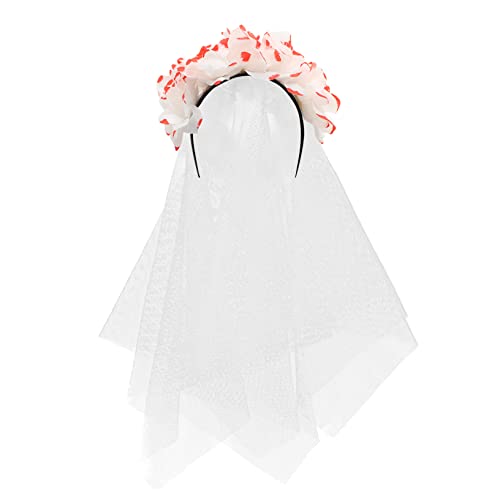 Cabilock Rosenblüten Stirnband Aus Spitze Kapellenschleier Kostüm Festival Kopfbedeckung Heimdekoration Halloween Rosen Stirnband Halloween Haar Accessoire Bedeckung Halloween Cabilock Rosenblüten Stirnband Aus Spitze Kapellenschleier Kostüm Festival Kopfbedeckung Heimdekoration Halloween Rosen Stirnband Halloween Haar Accessoire Bedeckung Halloween von Cabilock
