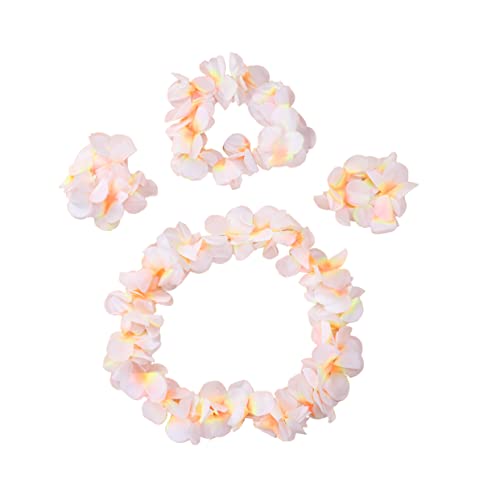 Cabilock 4stücke Hawaii Blumenkranz Weiß Frühlingskranz Girlanden-Stirnband Blumengirlande Blumenkranz-Stirnband Set Mit Blumenketten Halskette Armbänder Für Luau-Partys Kopfbedeckung Für f Cabilock 4stücke Hawaii Blumenkranz Weiß Frühlingskranz Girlanden-Stirnband Blumengirlande Blumenkranz-Stirnband Set Mit Blumenketten Halskette Armbänder Für Luau-Partys Kopfbedeckung Für f von Cabilock