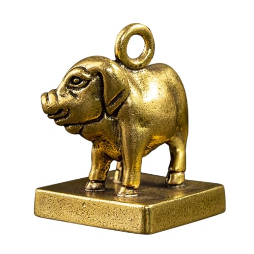 Cabilock Schweinchen-Ornament aus Messing Vintage Schlüsselanhänger Tischdekoration Figuren 90er Streich Mini-Tischdekoration Schweinemodellierung schmücken Kupfer Golden Cabilock Schweinchen-Ornament aus Messing Vintage Schlüsselanhänger Tischdekoration Figuren 90er Streich Mini-Tischdekoration Schweinemodellierung schmücken Kupfer Golden von Cabilock