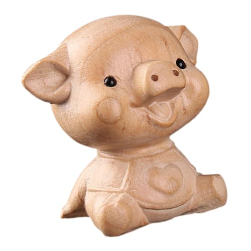 Cabilock Schweine-Ornamente aus Mahagoni für kinderspielzeug Home Decoration Holz handgeschnitztes Tier Haushase Holzschmuck für das Kunsthandwerk Wohnkultur Cabilock Schweine-Ornamente aus Mahagoni für kinderspielzeug Home Decoration Holz handgeschnitztes Tier Haushase Holzschmuck für das Kunsthandwerk Wohnkultur von Cabilock