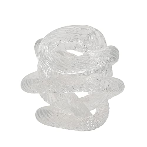 Cabilock Seilknoten aus Handgefertigte Wohnaccessoires Ästhetische Tischdekoration für Wohnzimmer und Schlafzimmer Glashandwerk von Cabilock