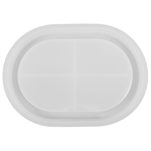 Cabilock Silikon Tray Mold mit Kreativem Design Wiederverwendbare Epoxidharz Gießform für DIY Kerzentabletts Langlebig und Vielseitig für Kreative Heimdekoration und Handwerksprojekte von Cabilock