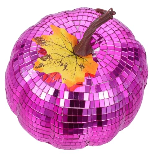 Cabilock Spiegeloberfläche Kunststatue für Halloween und Partys Künstlicher Kürbis für Tisch und Raumdekorationen Cabilock Spiegeloberfläche Kunststatue für Halloween und Partys Künstlicher Kürbis für Tisch und Raumdekorationen von Cabilock