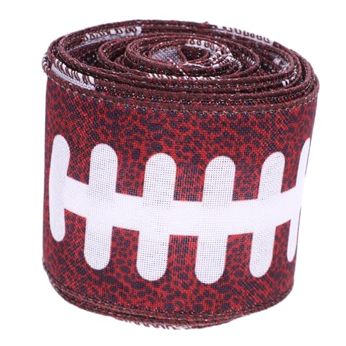 Cabilock Sportliches Thema Band Breites Dekorationsband für Diy für Geschenkverpackungen Baum und Wreath Dekorationen Einfach Zuschneidbar und Hohe Strapazierfähigkeit und Hervorragende von Cabilock