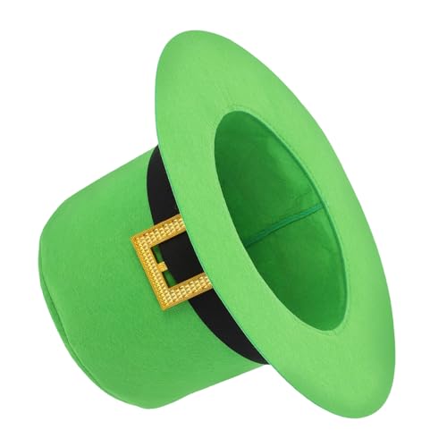 Cabilock Festlicher Hut Mit Irischem Thema St. Patricks Day-kappe Filz- Und Schnallendesign Kopfbedeckung Für Männer Und Frauen Partys Veranstaltungen Cabilock Festlicher Hut Mit Irischem Thema St. Patricks Day-kappe Filz- Und Schnallendesign Kopfbedeckung Für Männer Und Frauen Partys Veranstaltungen von Cabilock