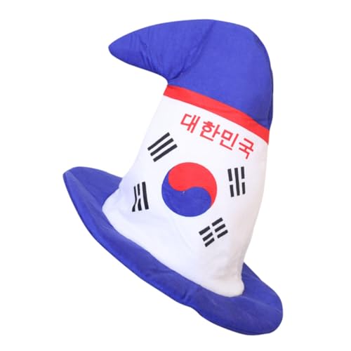 Cabilock Südkorea Flaggen Kopfhautspitze Partyhut Unisex Leichtes Cosplay Kostüm Zubehör für Karneval Bühne Outdoor Cabilock Südkorea Flaggen Kopfhautspitze Partyhut Unisex Leichtes Cosplay Kostüm Zubehör für Karneval Bühne Outdoor von Cabilock