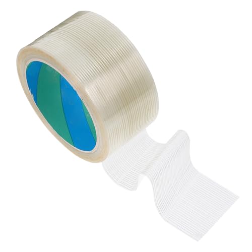 Cabilock Transparente Verstärkte Klebeband Hochtemperaturbeständig Verstärktes Verpackungs Reparaturband mit Hoher Zugfestigkeit für Industrie und Versand von Cabilock