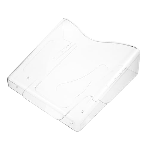 Cabilock Transparenter Wandhalter Papierhalter Acryl Prospektständer Wandmontage Organizer für Dokumente Büro und Zuhause Minimalistisch Platzsparend von Cabilock