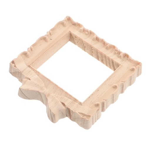 Cabilock Unfinished Mini Bow Holz Bilderrahmen Naturbelassen Handgeschnitzt Kompakt Vielseitig für DIY Dekoration Fotoanzeige Geschenkidee Klassische Holzrahmen Cabilock Unfinished Mini Bow Holz Bilderrahmen Naturbelassen Handgeschnitzt Kompakt Vielseitig für DIY Dekoration Fotoanzeige Geschenkidee Klassische Holzrahmen von Cabilock