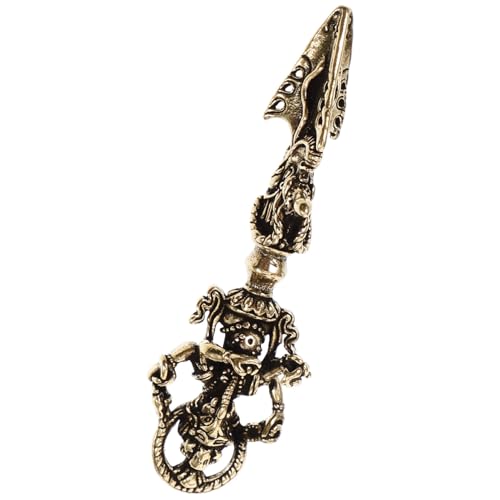 Cabilock Vajra-Stößel mit neun Zweigen Fall Türgriffe Kommode Schild Knöpfe Material Dekoration Vajra Stößel Halskettenanhänger Vajra-Schlüsselanhänger-Ornament Metall Coffee Cabilock Vajra-Stößel mit neun Zweigen Fall Türgriffe Kommode Schild Knöpfe Material Dekoration Vajra Stößel Halskettenanhänger Vajra-Schlüsselanhänger-Ornament Metall Coffee von Cabilock