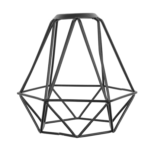 Vintage Schmiedekäfig Lampenschirm Beleuchtung Metall Lampenschutz Industrielle Drahtkäfig Decke Licht Farbton Für Hängung Light Fixture Weihnachtsfeier Schwarz Vintage Schmiedekäfig Lampenschirm Beleuchtung Metall Lampenschutz Industrielle Drahtkäfig Decke Licht Farbton Für Hängung Light Fixture Weihnachtsfeier Schwarz von Cabilock