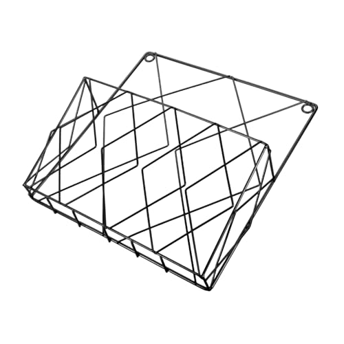 Cabilock Wandmontierter Zeitschriftenhalter aus Multifunktionaler Organizer für Zeitungen Magazine und Bücher Platzsparend und Installieren Minimalistisches Design für Zimmer von Cabilock