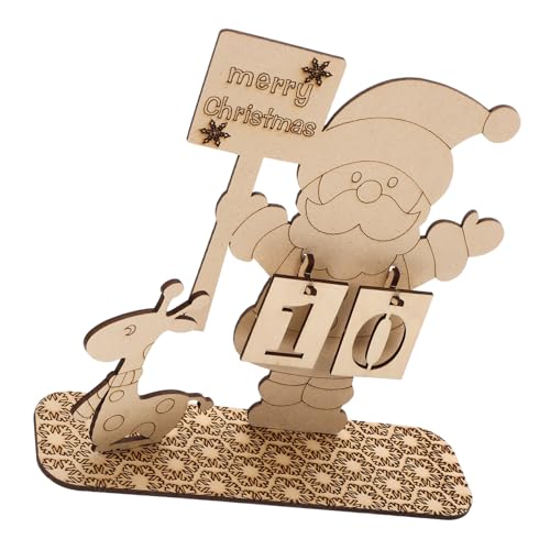 Cabilock Weihnachtlicher Adventskalender aus Holz DIY Countdown Kalender mit Liebevollen Details Stabile Tischdekoration Wiederverwendbar als und Festliche Wohnraumdekoration Cabilock Weihnachtlicher Adventskalender aus Holz DIY Countdown Kalender mit Liebevollen Details Stabile Tischdekoration Wiederverwendbar als und Festliche Wohnraumdekoration von Cabilock