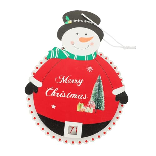 Cabilock Weihnachtlicher Holz Anhänger Adventskalender Hängend Langlebige Holzdeko für Weihnachtsbaum Party und Winterhochzeit Stilvolle Weihnachtscountdown Dekoration Festliches Xmas Baum Cabilock Weihnachtlicher Holz Anhänger Adventskalender Hängend Langlebige Holzdeko für Weihnachtsbaum Party und Winterhochzeit Stilvolle Weihnachtscountdown Dekoration Festliches Xmas Baum von Cabilock