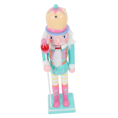 Cabilock Weihnachts Dekoration Holzfigur Soldat Pastellfarben für Festliche Anlässe für Zuhause Büro oder Einzelhandel Weihnachtsdeko Figur mit Kunstvoller Gestaltung Cabilock Weihnachts Dekoration Holzfigur Soldat Pastellfarben für Festliche Anlässe für Zuhause Büro oder Einzelhandel Weihnachtsdeko Figur mit Kunstvoller Gestaltung von Cabilock